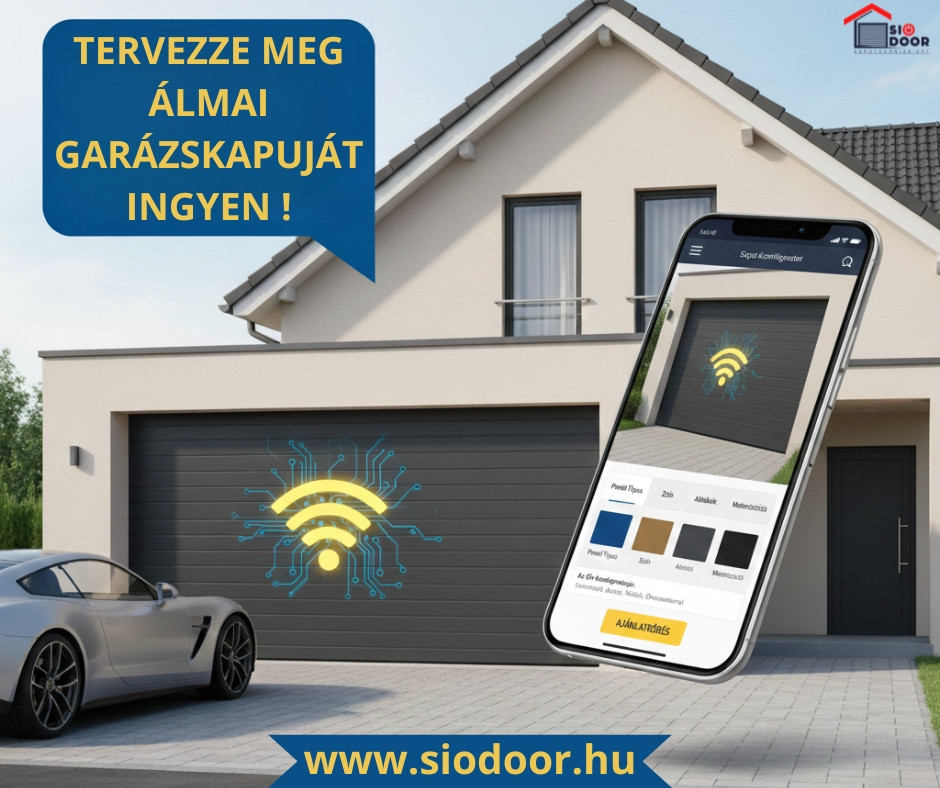 Garázskapu Árkalkulátor