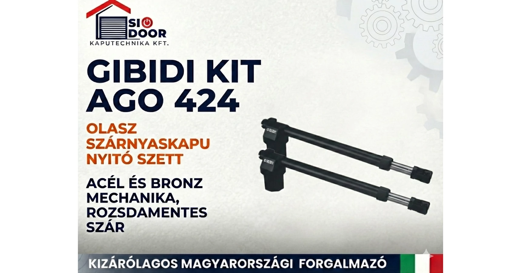 Column Gabidi GIBIDI KIT AGO 424 Kapunyitó Szett | 24V Intenzív Használatra