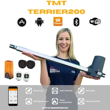 TMT TERRIER 200- WIFI/BLUETOOTH  (200 KG/Szárny -ig)