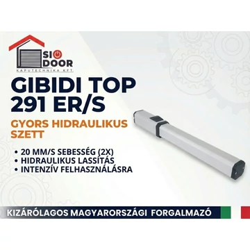 GIBIDI TOP 291ER/S kétszárnyú kapunyitó szett