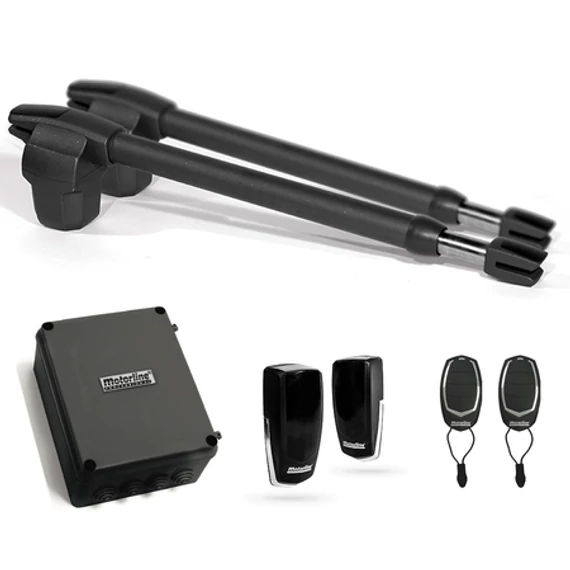 Kit Automatizare Poarta Batanta Motorline LINCE 400 - 24V, 250 Kg/canat, 3 M/canat, 60 W
