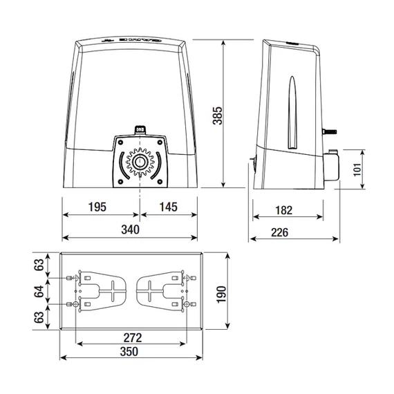 CAME BKX-8-AGF (EXTRA GYORS )