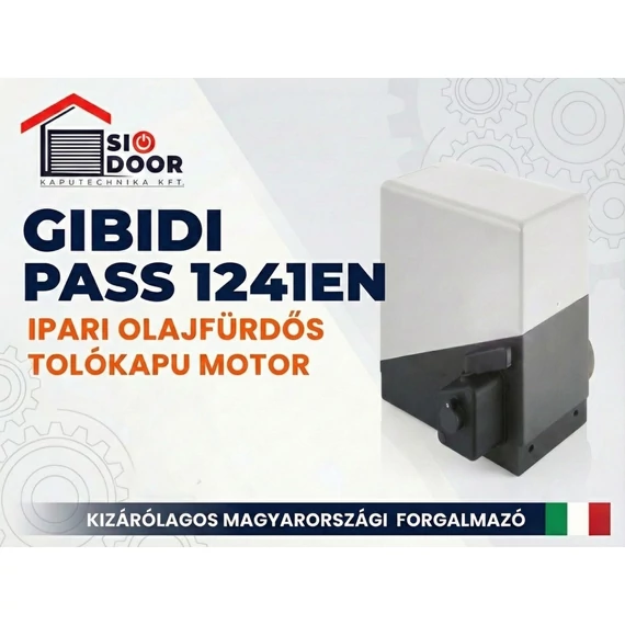 GIBIDI PASS1241EN tolókapu motor szett 