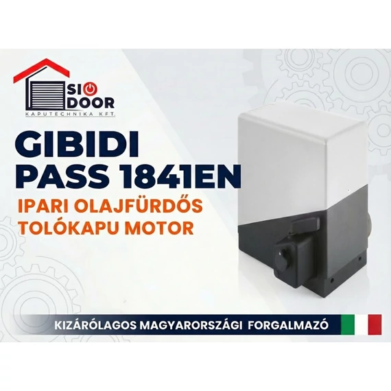 GIBIDI PASS1841EN tolókapu motor szett 