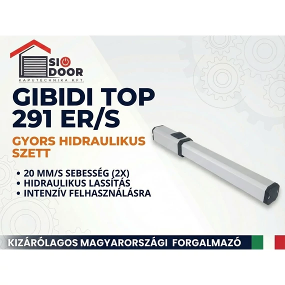 GIBIDI TOP 291ER/S kétszárnyú kapunyitó szett