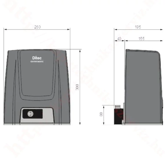 DITEC ION6B (600 KG-ig)  