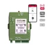 GSM Gate Control  PRO 1000 DIN sínre - 4G.IN4.R2